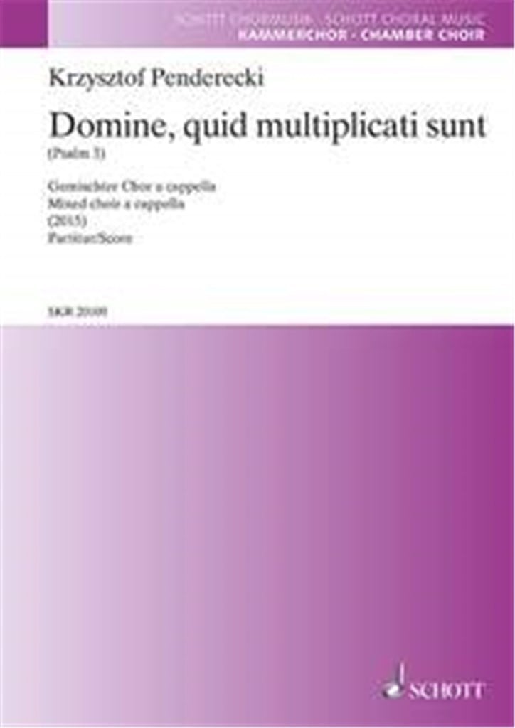 Domine quid multiplicati sunt